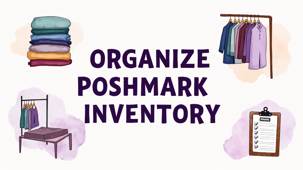 How to organize your poshmark inventory