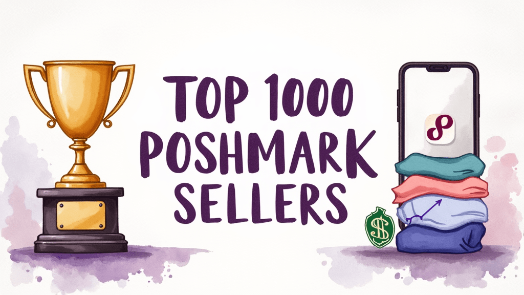 The top 1000 Poshmark sellers [real data]